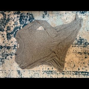 Grey Asymmetrical Top